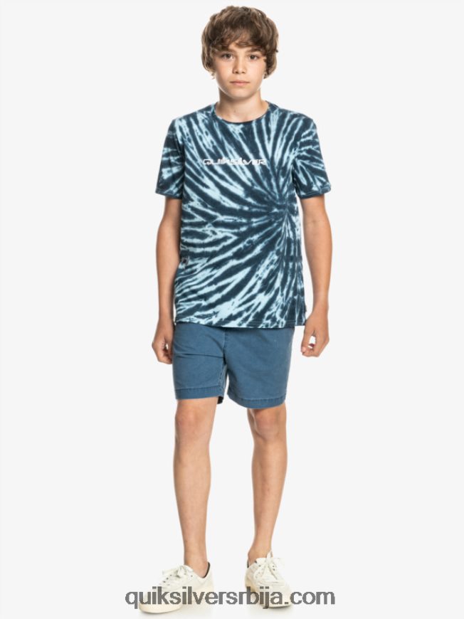 децаци Quiksilver 8-16 омни мајица прозрачно плаво Z824VN2311