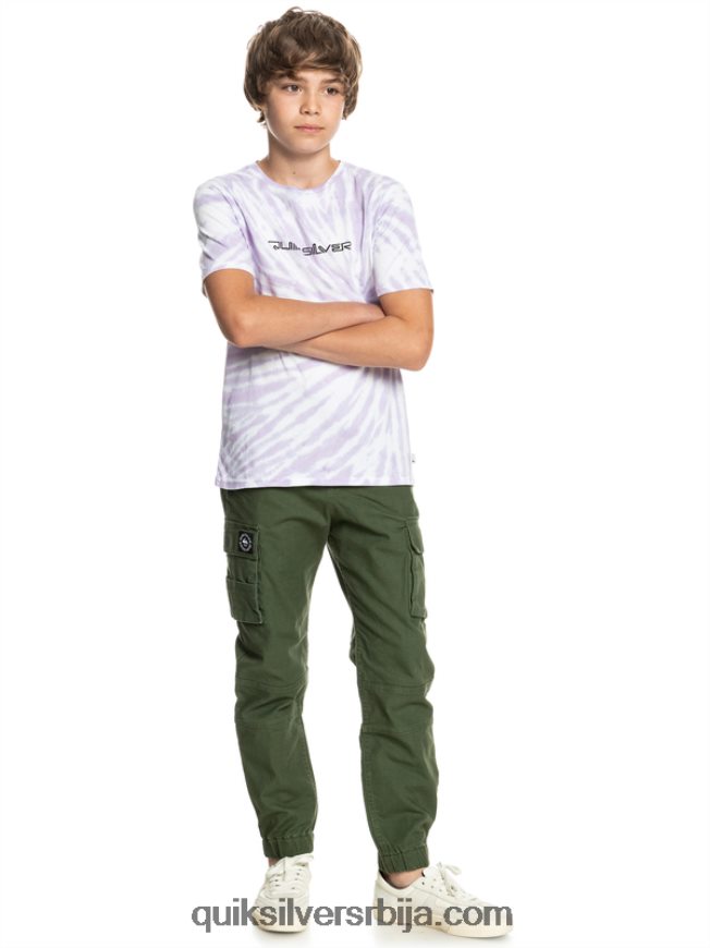 децаци Quiksilver 8-16 омни мајица бео Z824VN2312