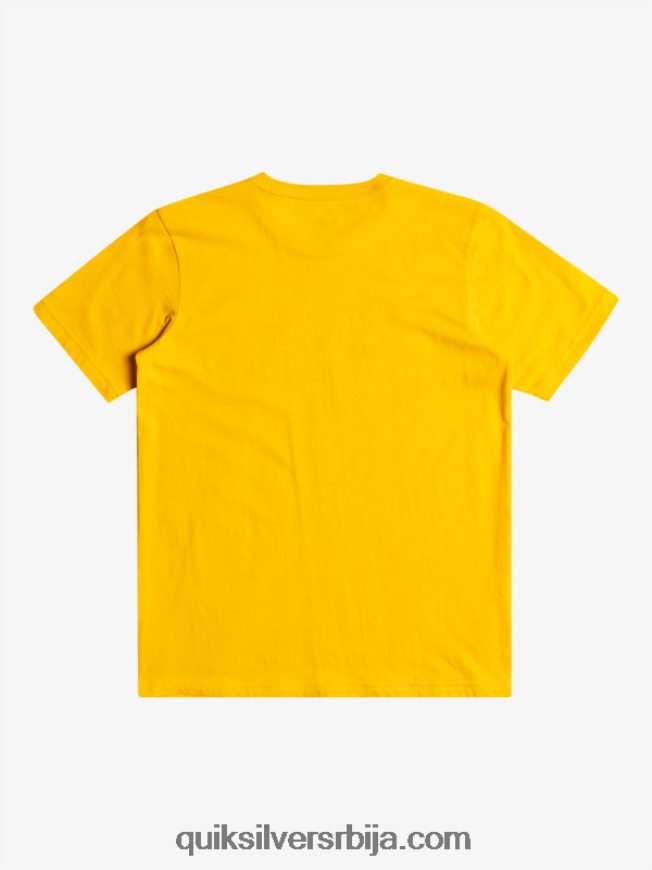 децаци Quiksilver цомп лого - мајица златни штап Z824VN2316
