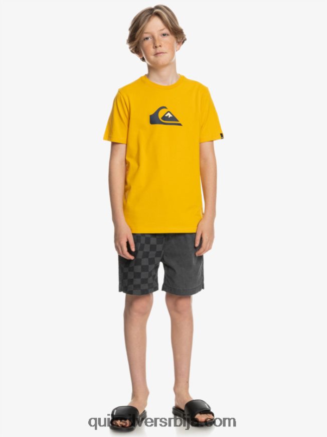 децаци Quiksilver цомп лого - мајица златни штап Z824VN2316