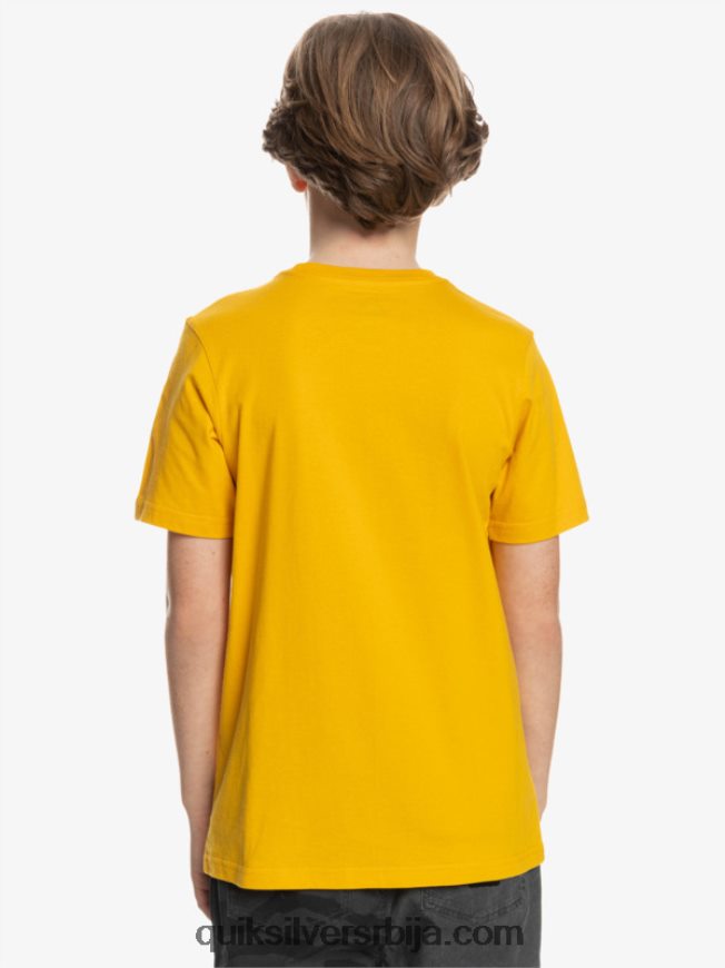 децаци Quiksilver цомп лого - мајица златни штап Z824VN2316