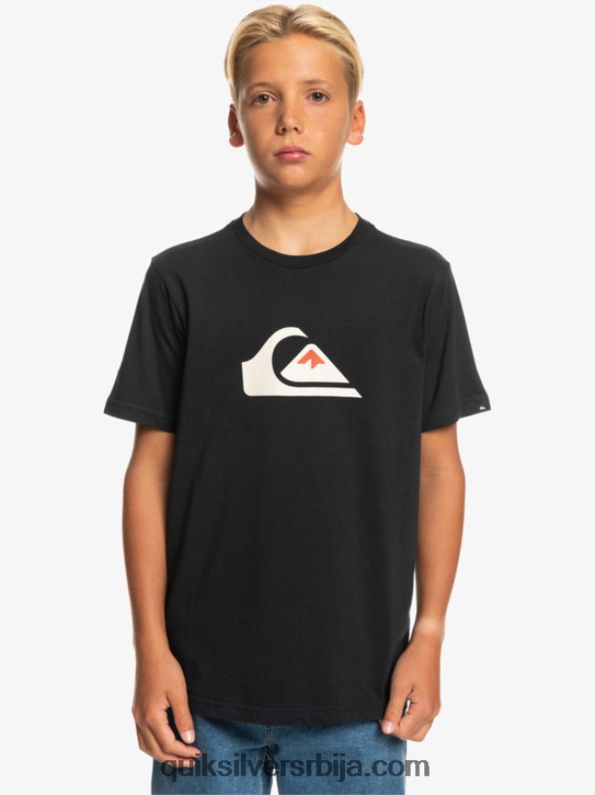 децаци Quiksilver цомп лого - мајица црн Z824VN2317