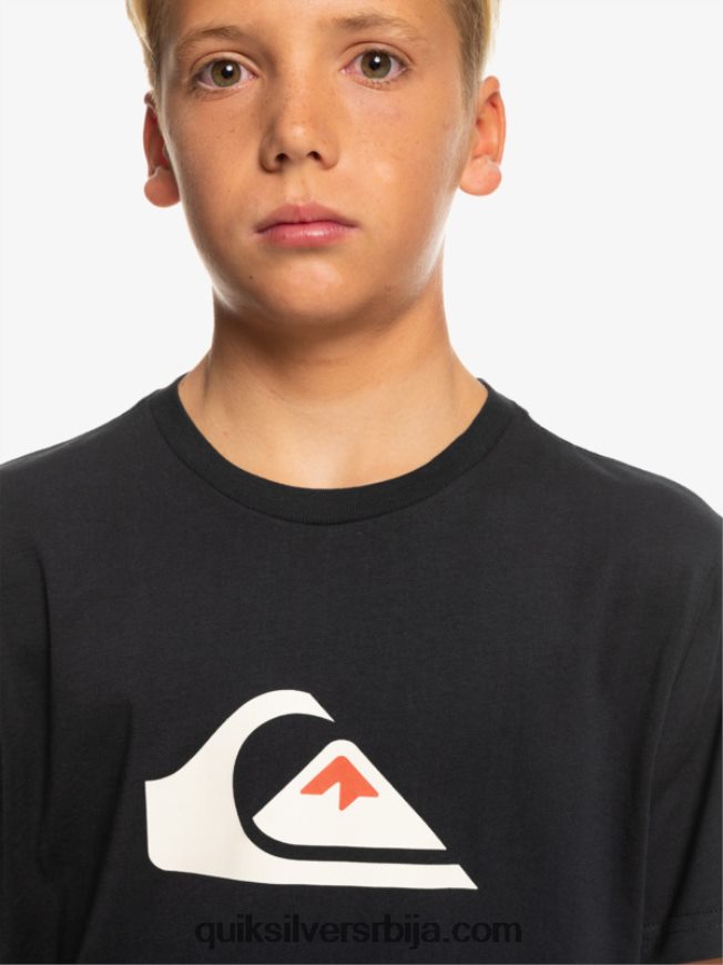децаци Quiksilver цомп лого - мајица црн Z824VN2317