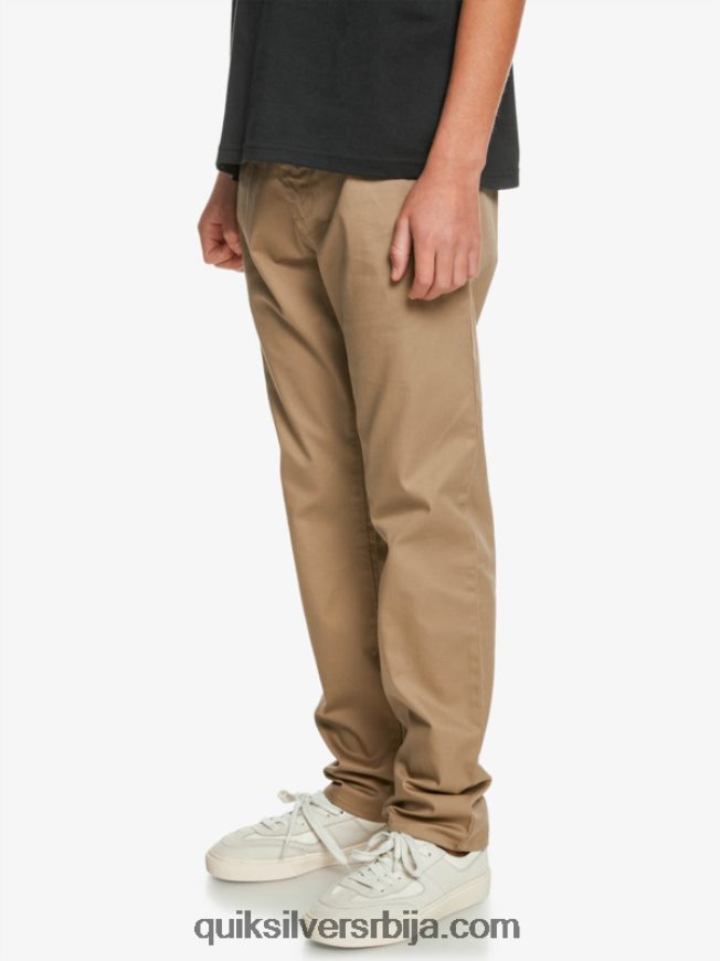 децаци Quiksilver 8-16 уп свакодневне панталоне елмвоод Z824VN2239