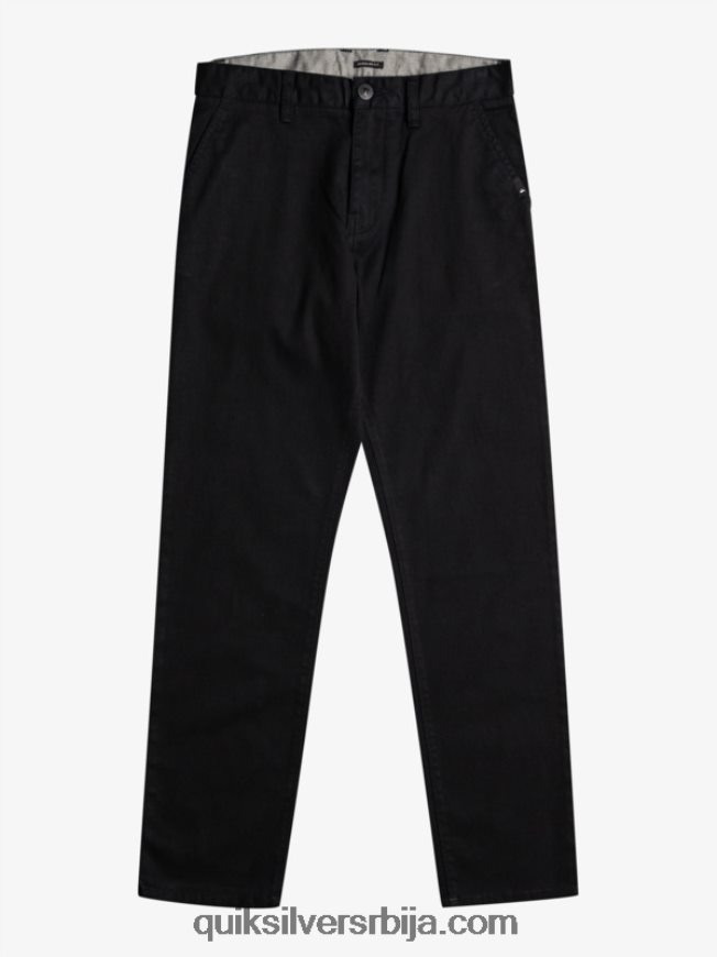 децаци Quiksilver 8-16 уп свакодневне панталоне црн Z824VN2240