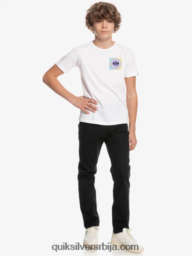 децаци Quiksilver 8-16 уп свакодневне панталоне црн Z824VN2240