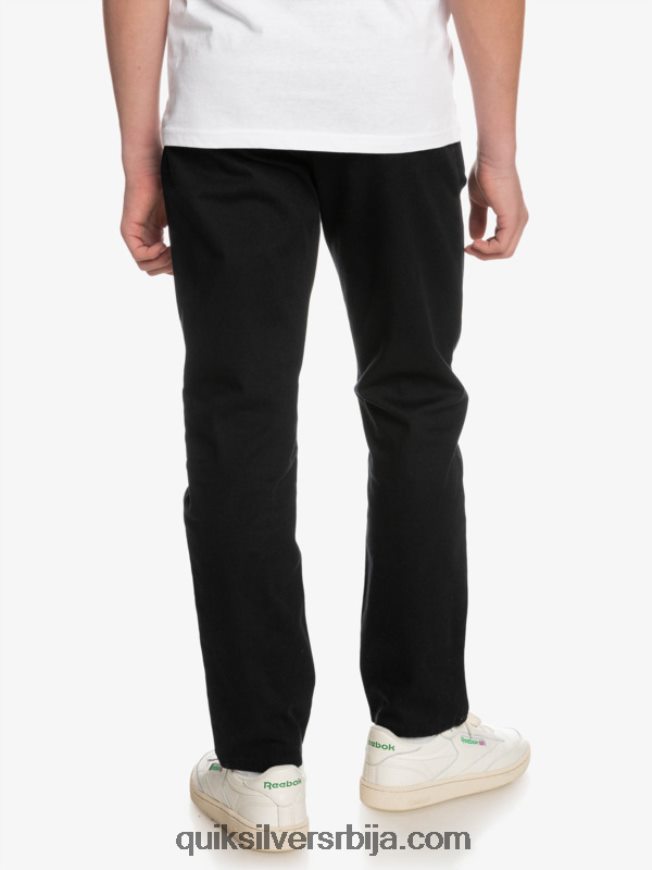 децаци Quiksilver 8-16 уп свакодневне панталоне црн Z824VN2240
