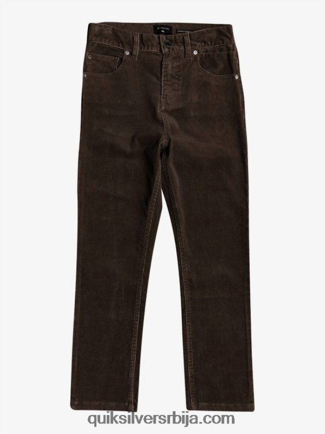 децаци Quiksilver 8-16 кракер сужене сумотне панталоне демитассе Z824VN2331