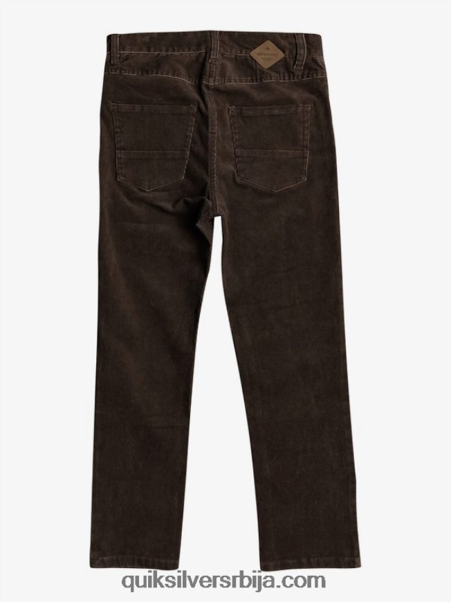 децаци Quiksilver 8-16 кракер сужене сумотне панталоне демитассе Z824VN2331