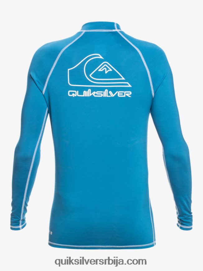 децаци Quiksilver 2-7 на турнеји дуги рукав упф 50 расхгуард валларта блуе Z824VN2222