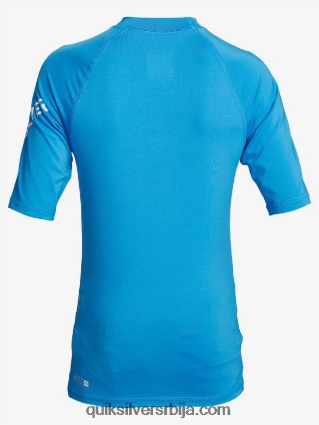 децаци Quiksilver 8-16 свих времена кратких рукава упф 50 расхгуард блитхе Z824VN2244