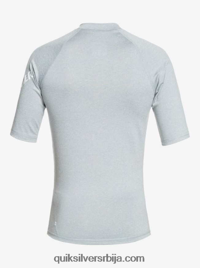 децаци Quiksilver 8-16 свих времена кратких рукава упф 50 расхгуард сусњежица вријеска Z824VN2246