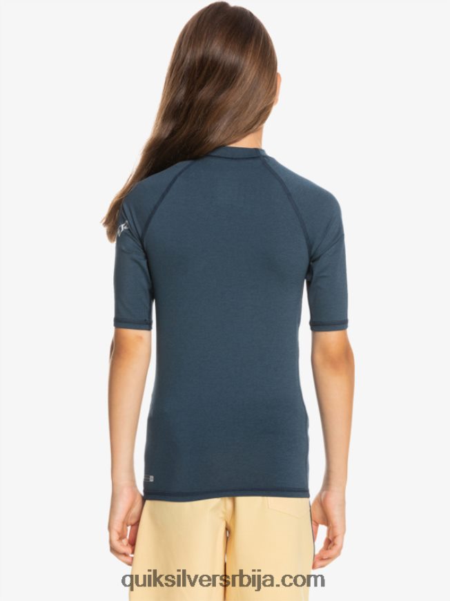децаци Quiksilver 8-16 свих времена сс омладинска с/сл мајица за сурфовање морнарски блејзер хеатхер Z824VN2061