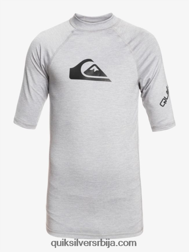 децаци Quiksilver 8-16 свих времена сс омладинска с/сл мајица за сурфовање сусњежица вријеска Z824VN2062
