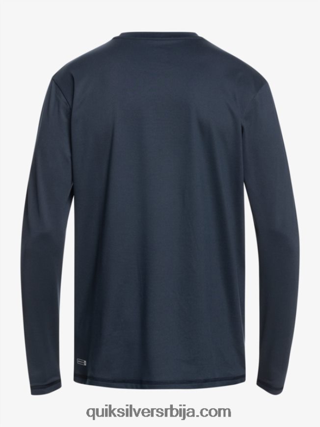 децаци Quiksilver 8-16 солид стреак лс омладинска л/сл мајица за сурфовање црн Z824VN2117