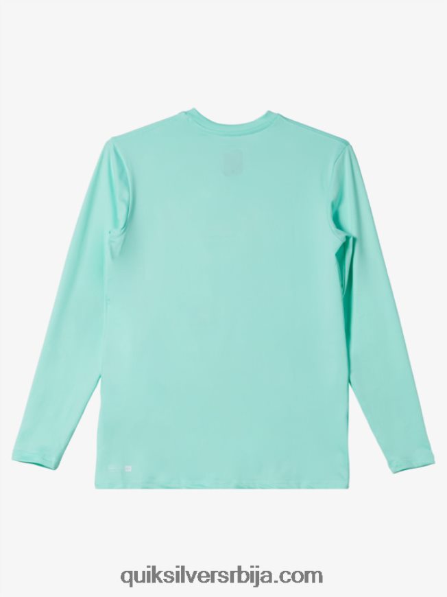 децаци Quiksilver 8-16 солид стреак лс омладинска л/сл мајица за сурфовање стакло за плажу Z824VN2120