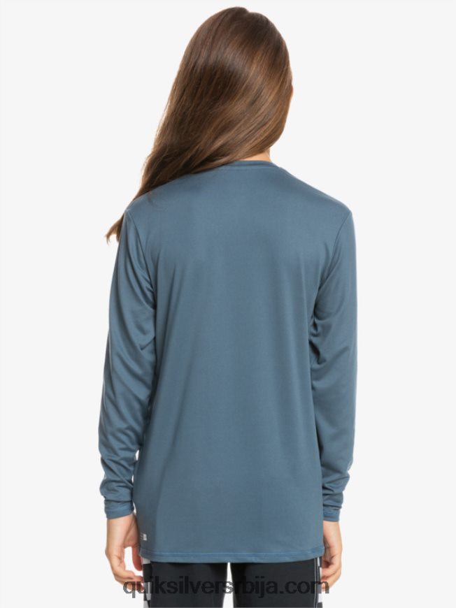 децаци Quiksilver 8-16 солид стреак лс омладинска л/сл мајица за сурфовање берингово море Z824VN2121