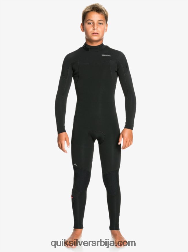 децаци Quiksilver 8-16 3/2мм сесије л/сл фуллсуит црн Z824VN2194