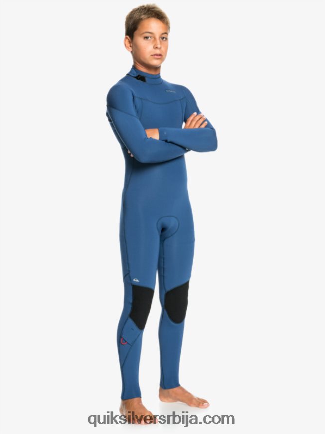 децаци Quiksilver 8-16 3/2мм сесије л/сл фуллсуит инсигниа блуе Z824VN2195