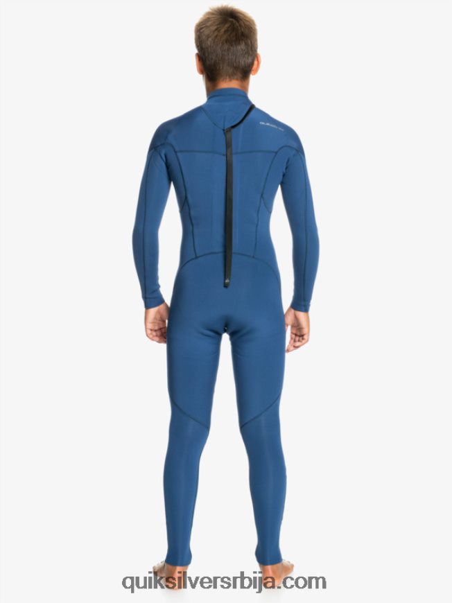 децаци Quiksilver 8-16 3/2мм сесије л/сл фуллсуит инсигниа блуе Z824VN2195