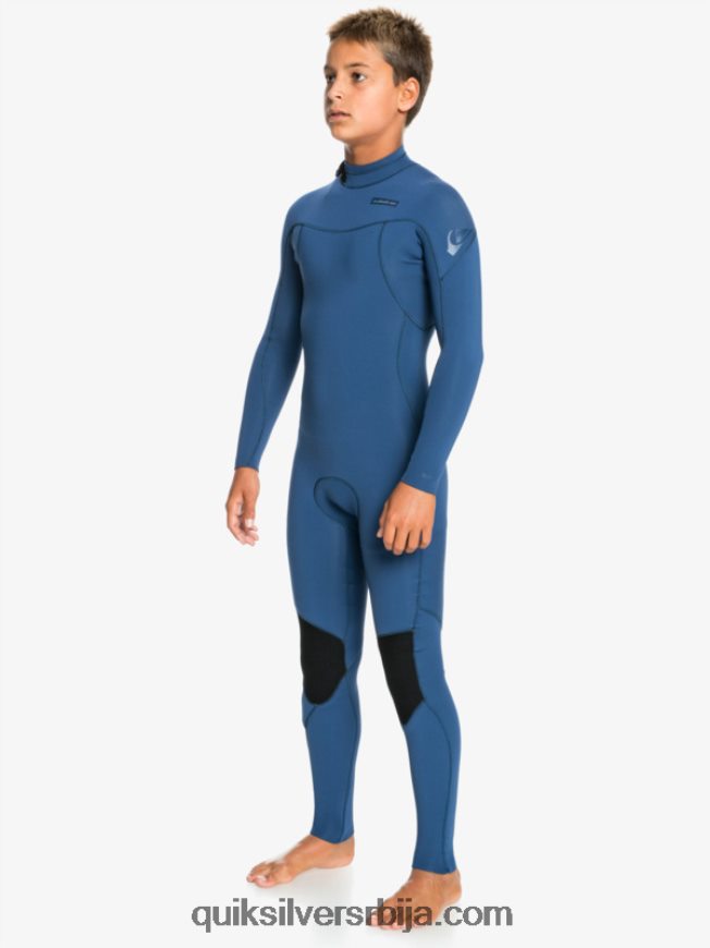 децаци Quiksilver 8-16 4/3мм сесије л/сл фуллсуит инсигниа блуе Z824VN2189