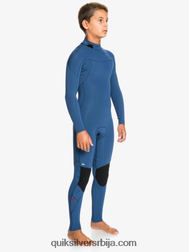 децаци Quiksilver 8-16 4/3мм сесије л/сл фуллсуит инсигниа блуе Z824VN2189