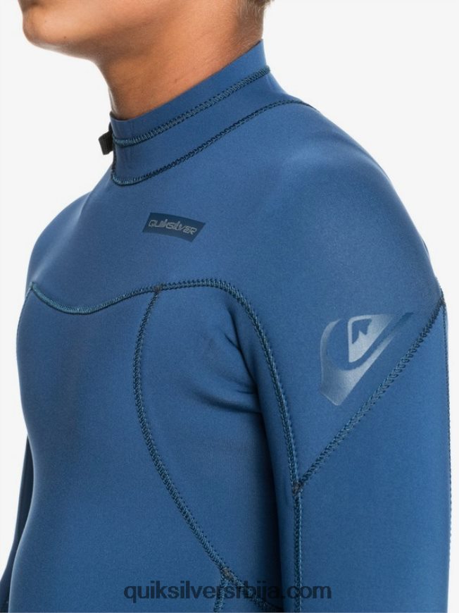 децаци Quiksilver 8-16 4/3мм сесије л/сл фуллсуит инсигниа блуе Z824VN2189
