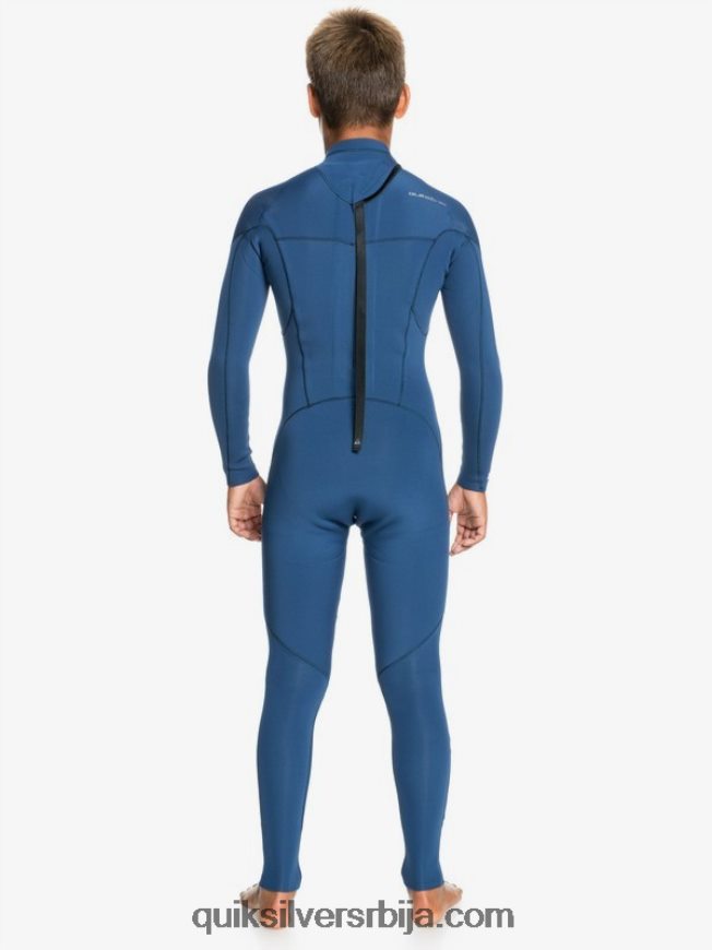 децаци Quiksilver 8-16 4/3мм сесије л/сл фуллсуит инсигниа блуе Z824VN2189