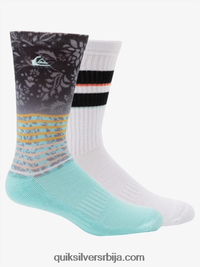 мушкарци Quiksilver 2 паковања жакард чарапа мулти 1 Z824VN1141