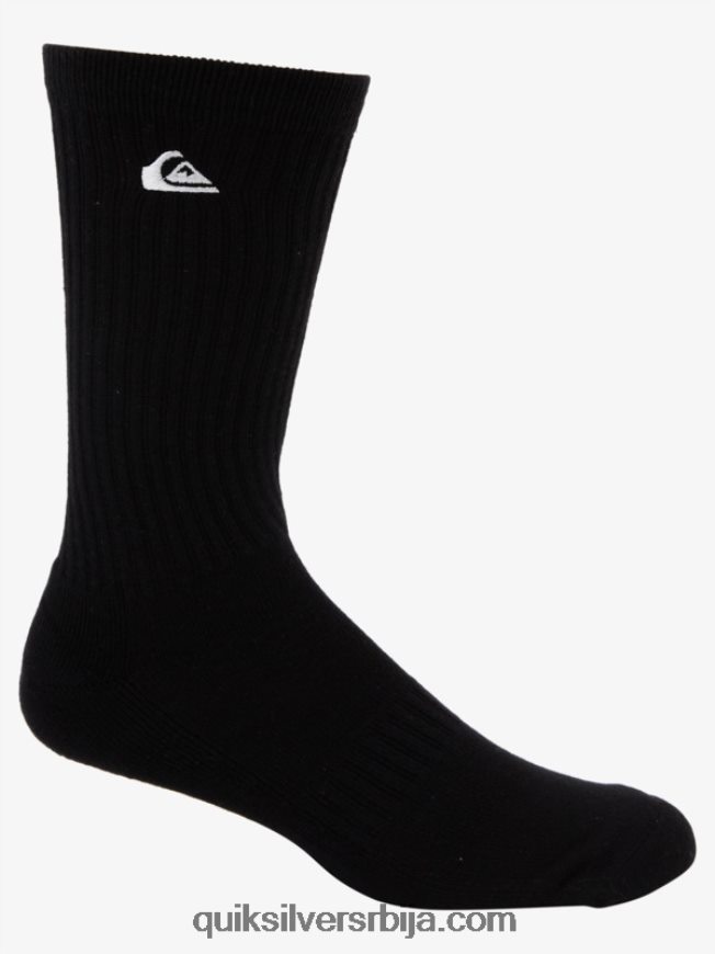 мушкарци Quiksilver 2 паковања чврстих чарапа црн Z824VN1059