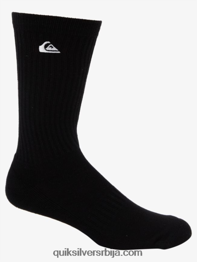 мушкарци Quiksilver 2 паковања чврстих чарапа црн Z824VN1059