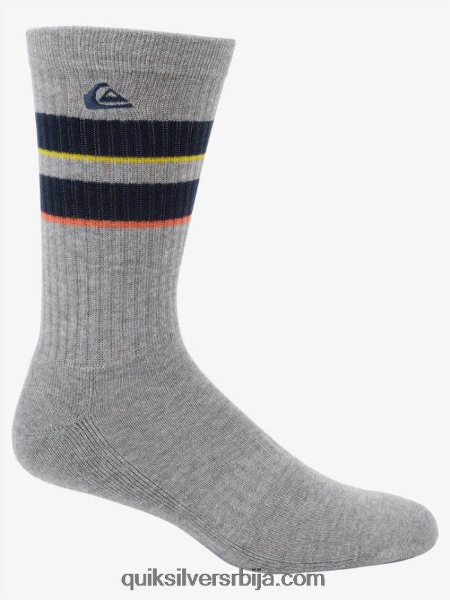 мушкарци Quiksilver 2 паковања жакард чарапа морнарица Z824VN1142
