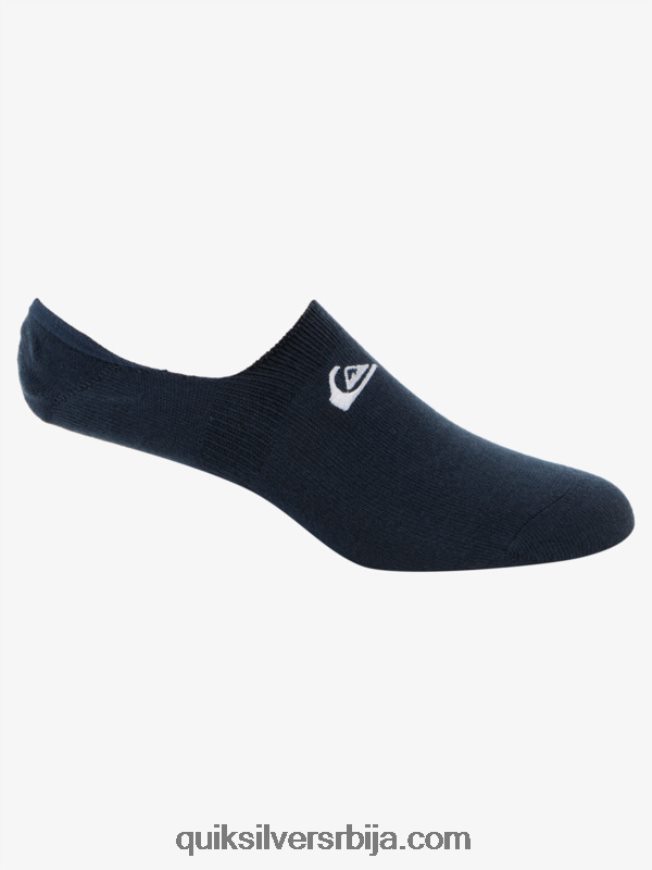 мушкарци Quiksilver 3 паковања чарапа са подставом плави светло/плави сако Z824VN778