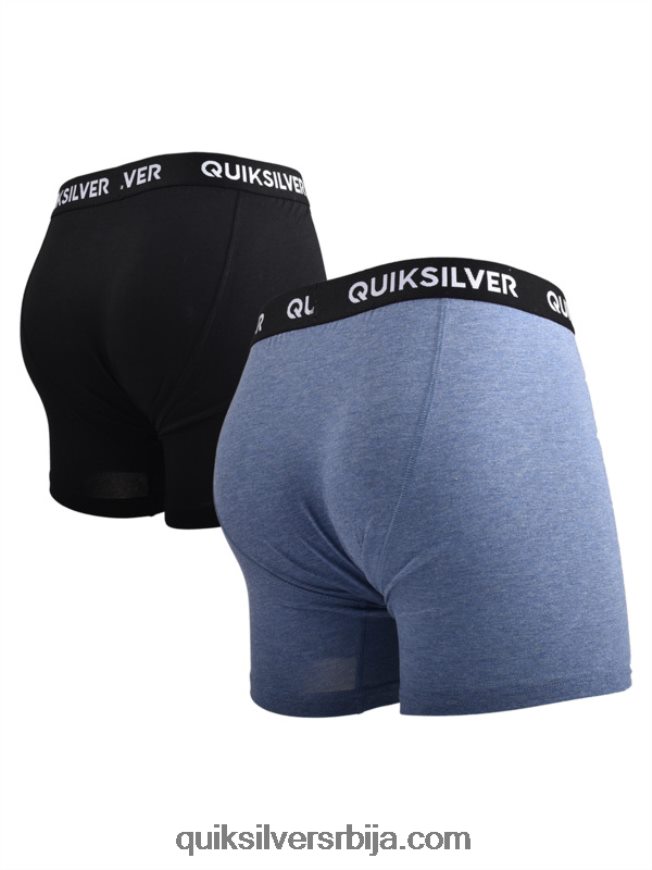 мушкарци Quiksilver цоре супер мекане боксерице 2 ком тексас хеатхер Z824VN1825