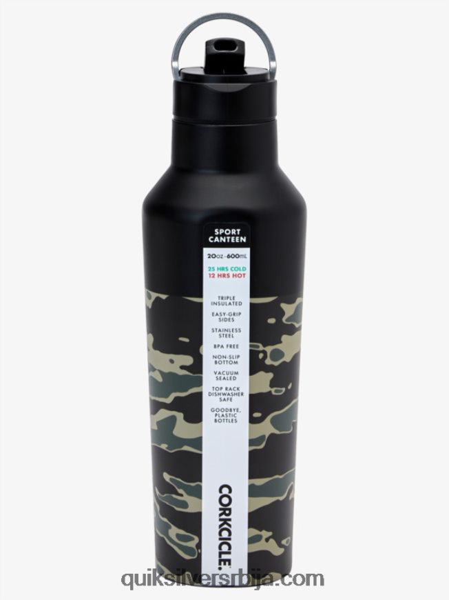 мушкарци Quiksilver x Corkcicle боца за воду цамо принт пресудна битка Z824VN1182