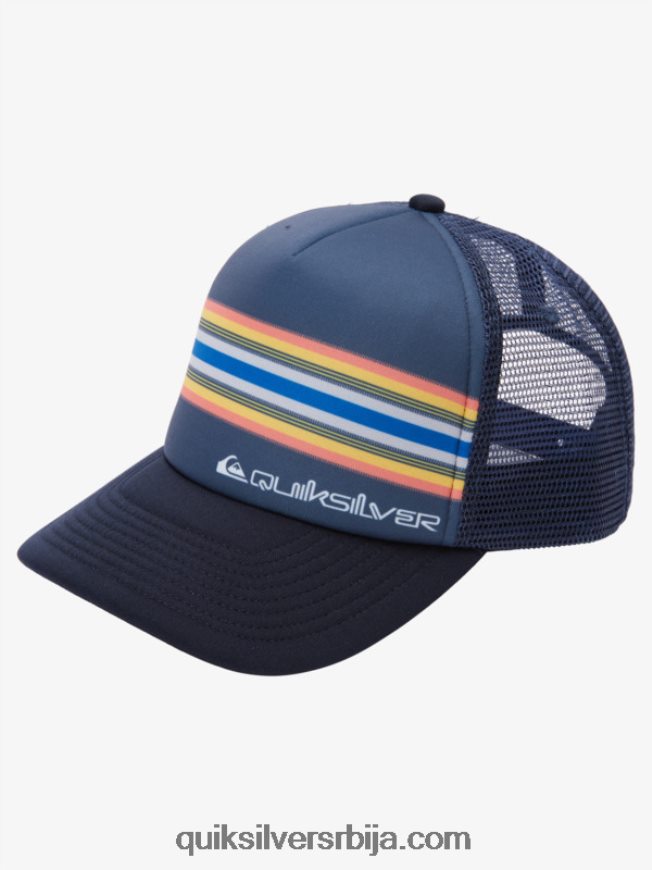 мушкарци Quiksilver буззард цооп камионски шешир морнарски сако Z824VN1050