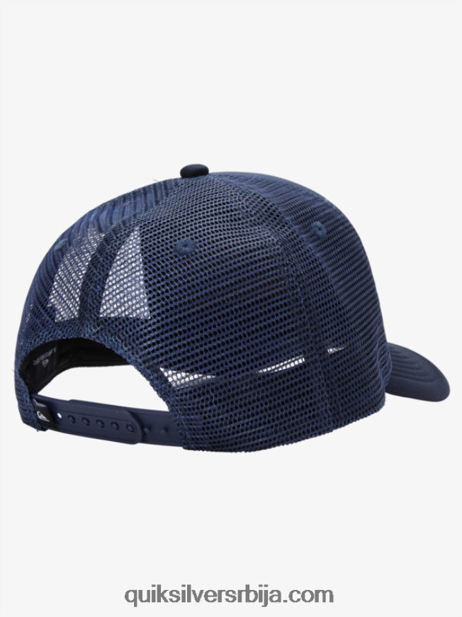 мушкарци Quiksilver буззард цооп камионски шешир морнарски сако Z824VN1050