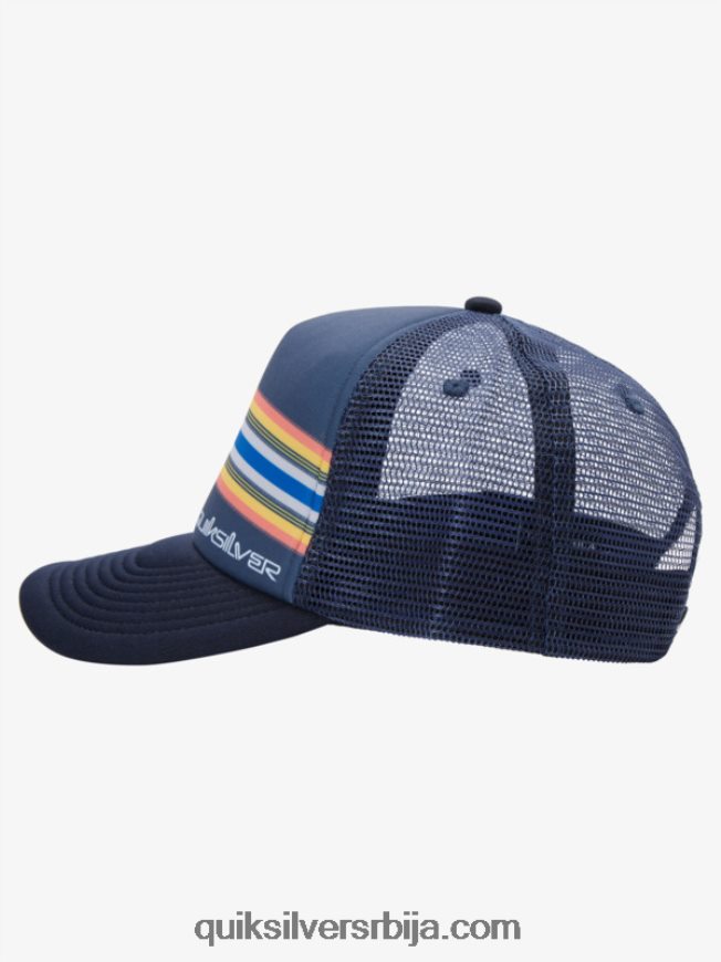 мушкарци Quiksilver буззард цооп камионски шешир морнарски сако Z824VN1050
