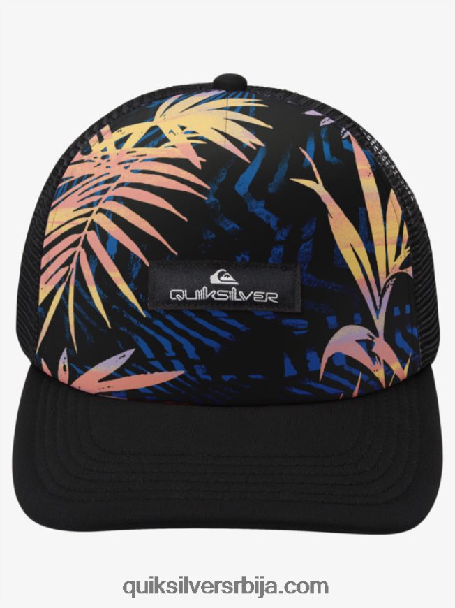 мушкарци Quiksilver буззард цооп камионски шешир блацк риппедуп Z824VN1051