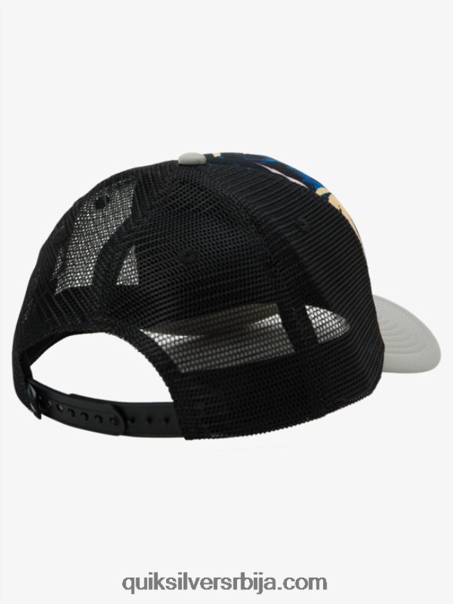 мушкарци Quiksilver буззард цооп камионски шешир блацк риппедуп Z824VN1051