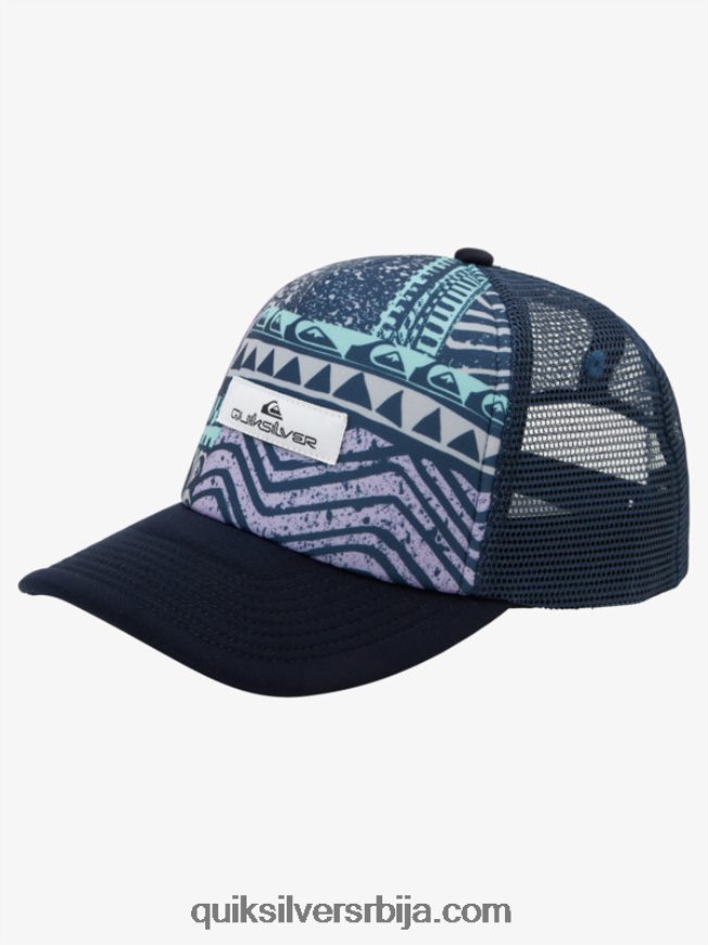 мушкарци Quiksilver буззард цооп камионски шешир гвоздена капија Z824VN1052