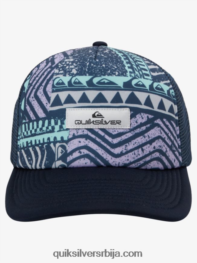 мушкарци Quiksilver буззард цооп камионски шешир гвоздена капија Z824VN1052