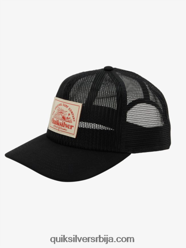 мушкарци Quiksilver испреплетени камионски шешир црн Z824VN1075