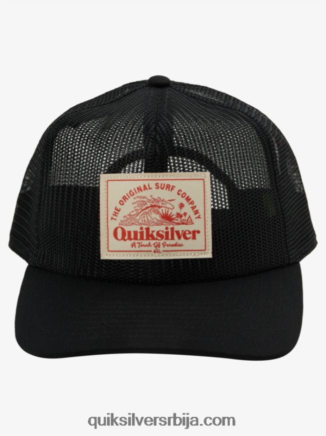 мушкарци Quiksilver испреплетени камионски шешир црн Z824VN1075