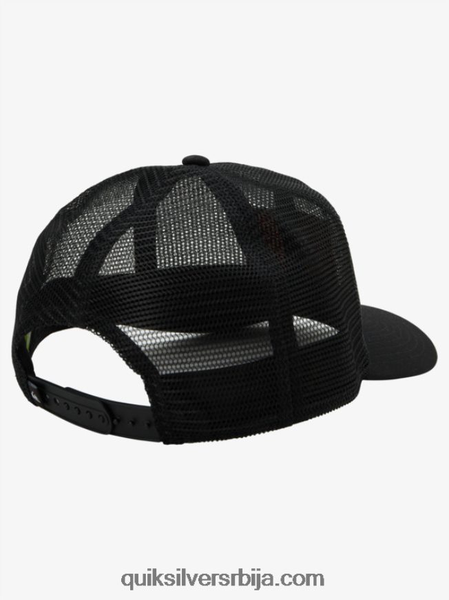 мушкарци Quiksilver испреплетени камионски шешир црн Z824VN1075
