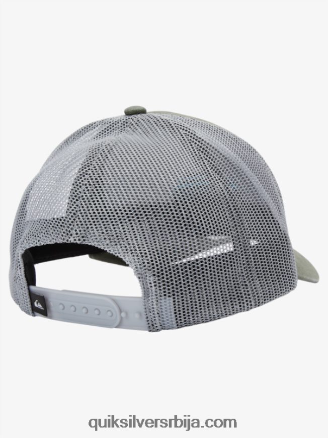 мушкарци Quiksilver шешир камионџија детелина са четири листа Z824VN1195