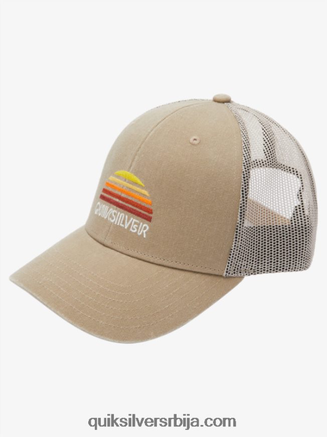 мушкарци Quiksilver шешир камионџија тамни каки Z824VN1196