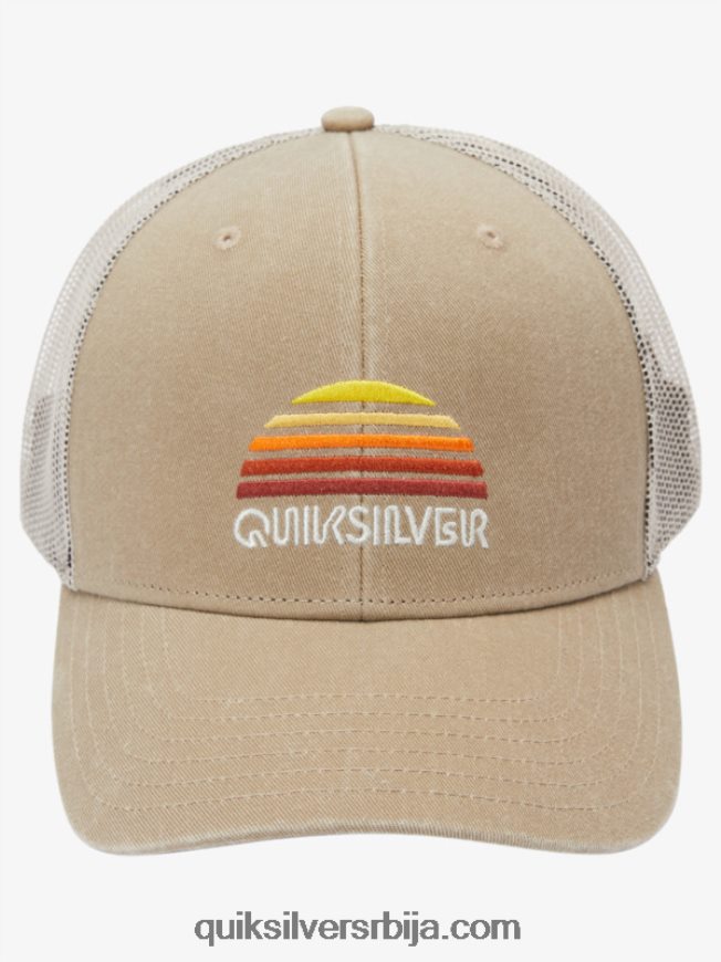 мушкарци Quiksilver шешир камионџија тамни каки Z824VN1196