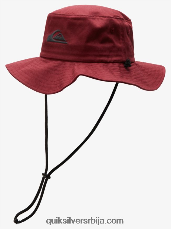 мушкарци Quiksilver бусхмастер сафари бооние шешир марсала Z824VN125