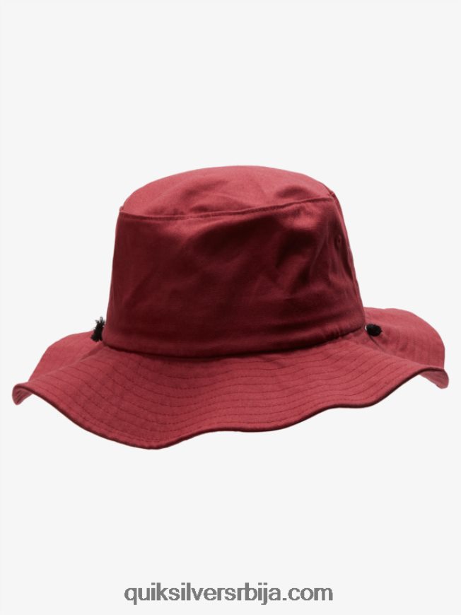 мушкарци Quiksilver бусхмастер сафари бооние шешир марсала Z824VN125